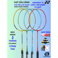 Vợt cầu lông Yonex Nanoray 72 Light, Arcsaber 73 Light căng 10.5kg tặng quấn cán vợt cầu lông giá rẻ