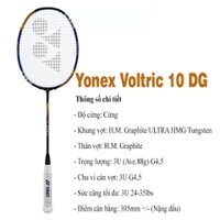 Vợt cầu lông Yonex Voltric 10 DG 3U BH 3 Tháng