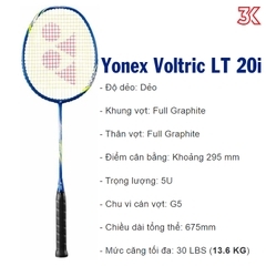 Vợt cầu lông Yonex Voltric LT 20I