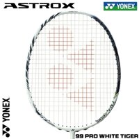 Vợt cầu lông Yonex ASTROX-99-Pro-White Tiger sợi carbon 4UG5, dây căng 22-30lbs, tay cầm, túi đựng vợt cầu lông - Thể th