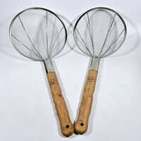 Vợt (chao lỳ) caro cán dẹp Size 28cm