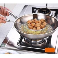 Vợt Chiên Vớt Ráo Dầu Cán Inox 16cm