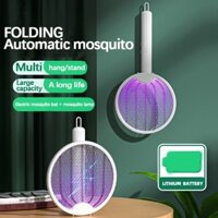 Vợt Điện Diệt Muỗi 3 Trong 1 Sạc USB Không Gây Tiếng Ồn