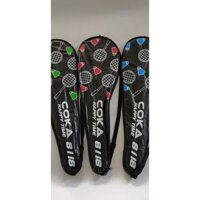 vợt đôi coka 8118- cặp vợt đôi da căng cước , tặng kèm nao da