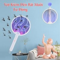 Vợt Kiêm Đèn Bắt Muỗi Tự Động 3 Trong 1 An Toàn, Bền, Đẹp