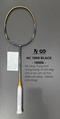 VỢT LINING HC 1800 BLACK