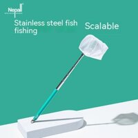 Vợt Lưới Bắt Cá Bằng Hợp Kim Nhôm Có Thể Thu Gọn Tiện Dụng