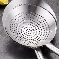 Vợt lưới inox, vớt xương, rau củ luộc, chảo lọc, rây lọc dầu thức ăn chiên loại dày (TV27)