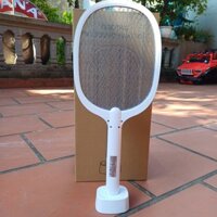 Vợt muỗi 2 trong 1 WD 991 siêu mạnh màn hình LED hiển thị pin