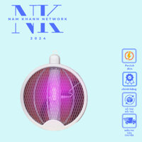 Vợt muỗi có khả năng gấp gọn 2 trong 1 và có 2 lớp lưới Bảo Vệ - vợt bắt côn trùng - vợt bắt muỗi