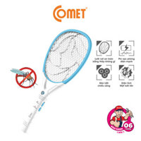 Vợt Muỗi điện COMET CP045 2 lớp lưới bắt muỗi hiệu quả tiện lợi khi sử dụng