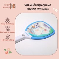 Vợt Muỗi Điện POVENA PVN-MQ22 Vợt Bắt Muỗi Kết Hợp Đèn Pin