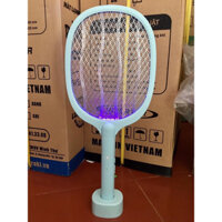 VỢT MUỖI G8-626 - PIN CỰC KHOẺ - 3in1: VỢT MUỖI + ĐÈN NGỦ + ĐÈN BẮT MUỖI - ảnh shop chụp thật