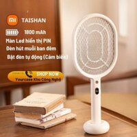 Vợt Muỗi Kiêm Đèn Bắt Muỗi Tự Động XIAOMI, Vợt Bắt Muỗi Có Đèn, Màn LED Báo Dung Lượng Pin, Đèn Bắt Muỗi An Toàn