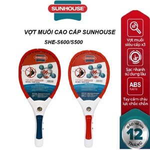 Vợt muỗi Sunhouse SHE-S600