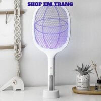 Vợt Muỗi Thông Minh Kiêm Đèn Bắt Muỗi Tự Động 2IN1 Pin Sạc Điện Cao Cấp, Vợt Bắt Muỗi,Vợt Gấp Gọn