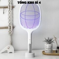 Vợt Muỗi Thông Minh Kiêm Đèn Bắt Muỗi Tự Động 2IN1 Pin Sạc Điện Cao Cấp, Vợt Bắt Muỗi,Vợt Gấp Gọn