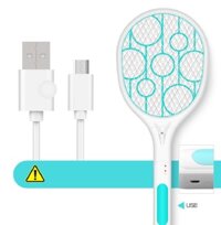 Vợt muỗi thông minh nhiều mẫu, vợt muỗi không dây sạc usb tích hợp đèn led bắt muỗi cao cấp - Hàng chính hãng - Mẫu 1 Vợt muôi tích điện tiết kiệm
