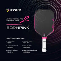 Vợt Pickleball SYPIK TRITON PRO GEN 2 (16mm) -Bornpink