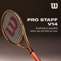 Vợt tennis Wilson Pro Staff Team V14 (280GR) (Tặng 01 bộ dây + 01 quấn cán)