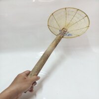 VỢT THAU ĐAN 2 LỚP LƯỚI VỚT ĐỒ CHIÊN,XÀO..