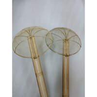 vợt thau vàng vớt đồ chiên; xương, bánh mứt ráo dầu loại to 25cm
