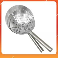 VỢT THỨC ĂN INOX CÁN DÀI - Colander Frying Spoon