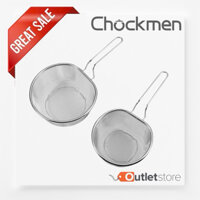 Vớt Trụng CHOCKMEN Inox Rổ Chiên Lưới Ráo Dầu Trụng Mỳ Giá Đựng Đồ Hấp Cách Thuỷ Rổ Ăn Lẩu Nhà Bếp