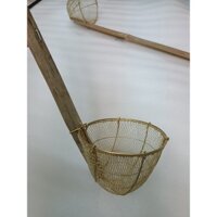 Vợt Trụng Mì Hủ Tiếu (Mã C1) Cán tre Trơn 11cm