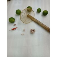 vợt trụng xương trụng mì, trụng hủ tiếu, hình trụ thau vàng