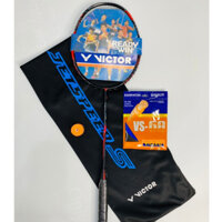 Vợt Victor Thruster Ryuga Metallic F1, Khung Cacbon Tặng Bao Đựng Vợt + Quấn Cán