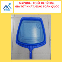 Vợt vớt rác hồ bơi loại nông lòng, vơt rác bể bơi, vợt rác bề mặt vành nhựa dày chắc chắn chuyên dùng cho vệ sinh bể bơi