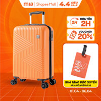 [VOUCHER 1 TRIỆU] Vali Kéo MIAvn Du Lịch Larita NOLAN - Size S (20inch), Nhựa ABS Bền Bỉ, Cứng Cáp, Bảo Hành Trọn Đời