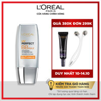 [Voucher 10%] Kem chống nắng trang điểm LORÉAL BB Cream UV Perfect Max SPF 50+ PA+++ 12h 30ml [bonus]