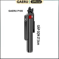 [VOUCHER 15% ECG357717] Gậy chụp ảnh GAERU P185 có remote bluetooth, có tay điều chỉnh 4 chân gập lại xoay 360, ren 1/4