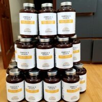 (Voucher 150k)Viên Omega 3 Premium Santerra Pháp, hộp 200v, hỗ trợ ngủ ngon, giảm mỡ nội tạng