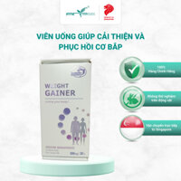 Voucher 170k Viên Uống Cung Cấp Chất Dinh Dưỡng Weight Gainer Giúp Cải Thiện Và Phục Hồi Cơ Bắp, Cơ Xương Sau Khi Tập Luyện Ở Cường Độ Cao 30 viên