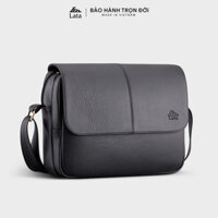 VOUCHER 30K Túi da nam đeo chéo dáng ngang LATA TN27 - Đen