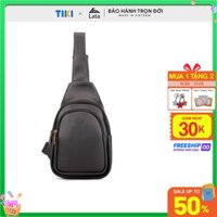 VOUCHER 30K Túi đeo chéo da nam LATA BALC24 - Đen