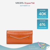 [Voucher 40K | 4.4] Vascara Ví Cầm Tay Viền Nắp Kim Loại - WAL 0319