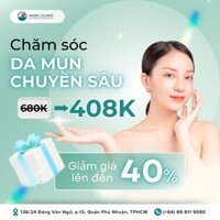 Voucher Chăm Sóc Da Mụn Chuyên Sâu tại Mori Clinic - Giảm Giá Chỉ Còn 408K