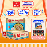 [VOUCHER đến 80K]-Thùng 18 gói Mì Thịt Bằm HOÀNG GIA VIFON 130gr / Gói