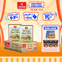 [VOUCHER đến 80K]-Thùng 30 gói Mì Chay Rau Nấm VIFON 65g / Gói