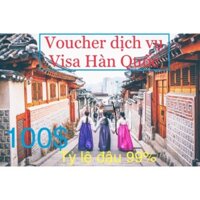 Voucher dịch vụ Visa Hàn Quốc uy tín