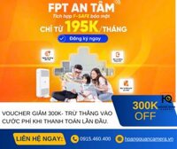 Voucher giảm giá wifi FPT- 300K
