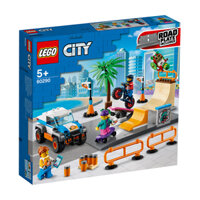 [VOUCHER GIẢM THÊM 10%]MYKINGDOM - LEGO CITY Khu Vui Chơi Trượt Ván 60290