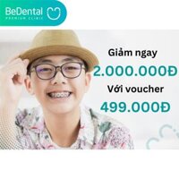Voucher Niềng răng trị giá 2 triệu đồng - Nha khoa BeDental - 5 chi nhánh