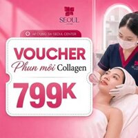 Voucher Phun Môi Collagen - Seoul Center 661816 hỗ trợ đôi môi tươi tắn và hài hòa hơn với gương mặt. Sử dụng mực hữu cơ