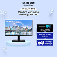 [Voucher Upto 1Triệu] Màn hình viền mỏng Samsung LF24T450