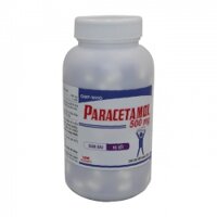 VPC Paracetamol 500mg, Hộp 200 viên